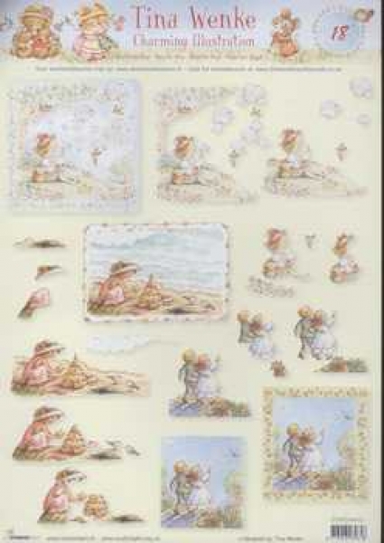 3D Schneidebogen Charming Illustration 18