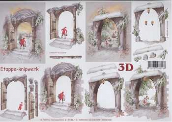 3D Schneidebogen Stadttor