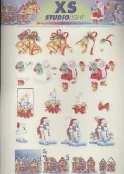 3D Schneidebogen Weihnachtsmotive