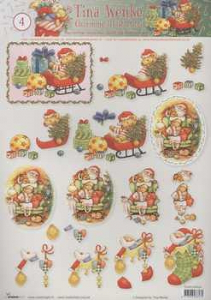 3D Schneidebogen Weihnachtmotive