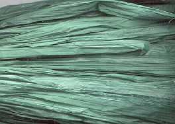 Edelbast glänzend, dunkelgrün