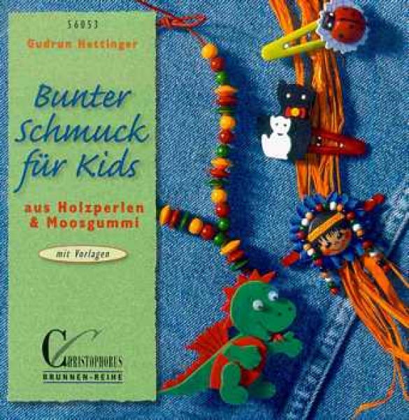 Bunter Schmuck für Kids - aus Holzperlen & Moosgummi