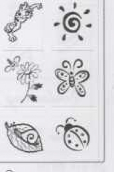 Clear Stamps kleine Motive