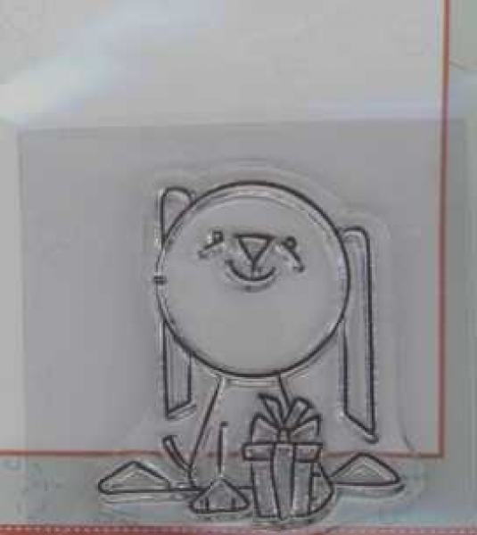 Clear Stamps Welpe, Geschenk