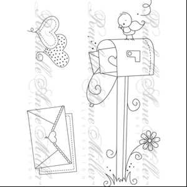 Clear Stamp Love letters