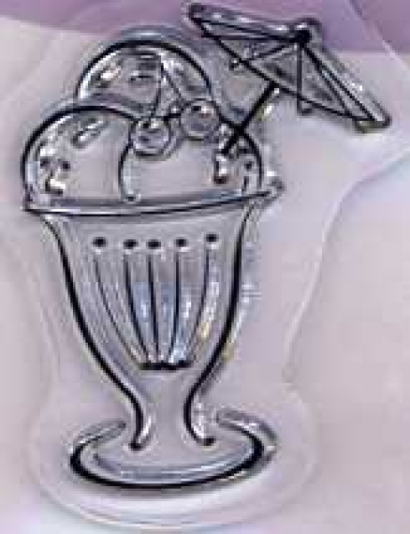 Mini Clear Stamp Eisbecher