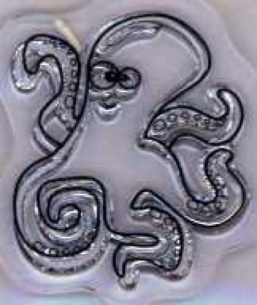 Mini Clear Stamp Octopus / Tintenfisch