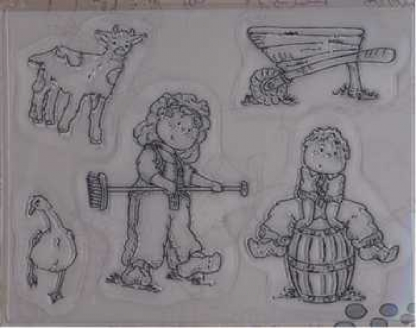 Clear Stamps Ollyfant, Bauernhof 2