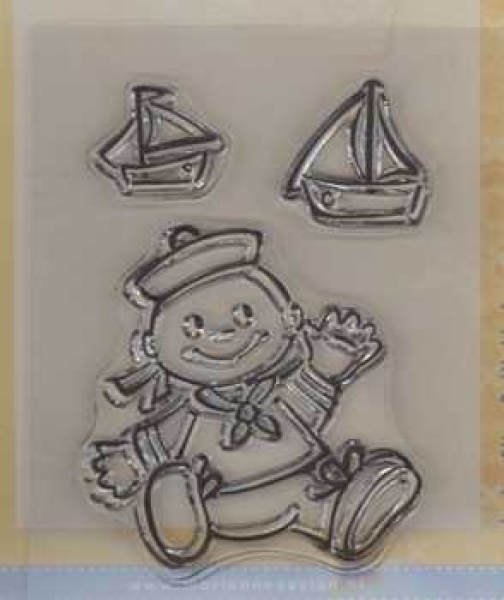 Clear Stamps Eline's Babies, Sailor