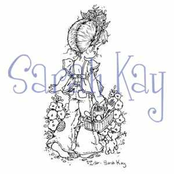 Clear Stamp Sarah Kay, Rose's garden