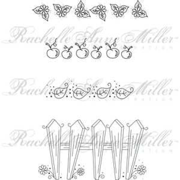 Clear Stamp Zäune, Bordüren