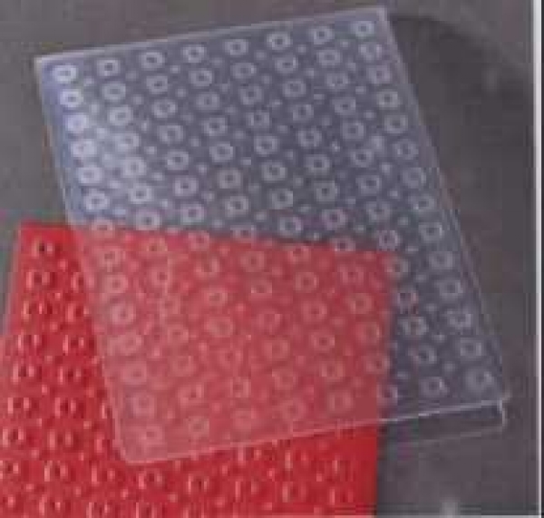 Embossing / Prägefolder Punkte retro