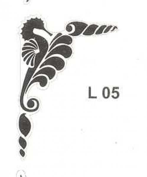 Embossing-Schablone Wonderful-Seepferdchen