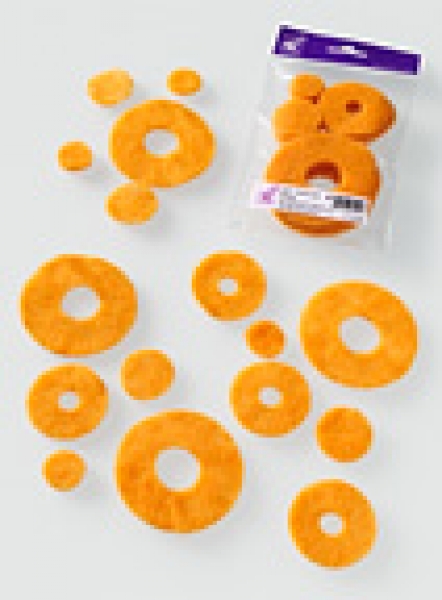 Nadelflies Ringe mandarine