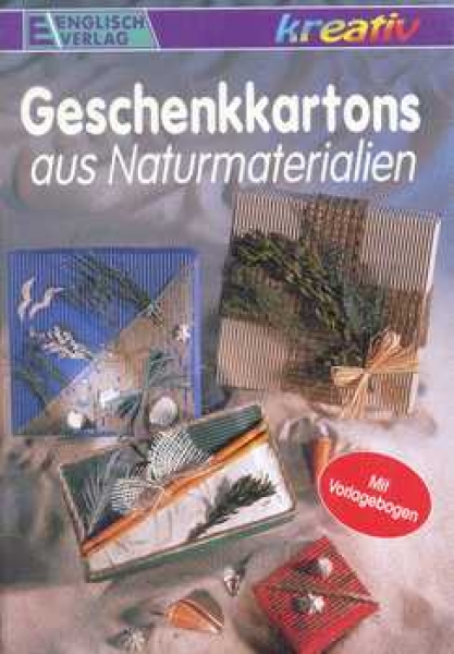 Geschenkkartons aus Naturmaterialien