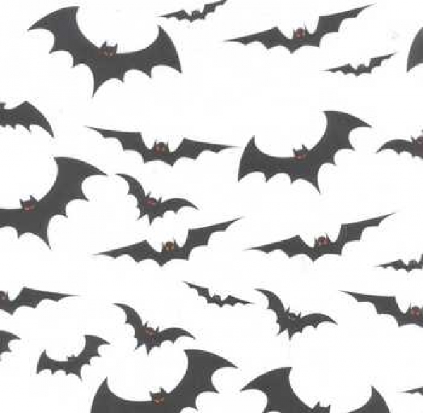 Laternenfolien-Zuschnitt Halloween, Fledermäuse