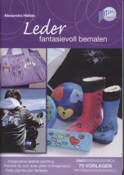 Leder fantasievoll bemalen