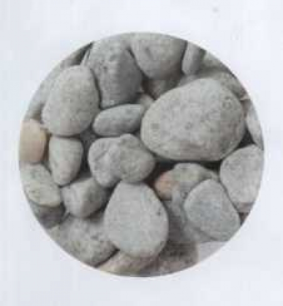 Kieselsteine grau