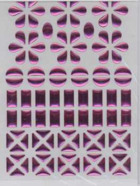 Mosaik-Sticker hortensie