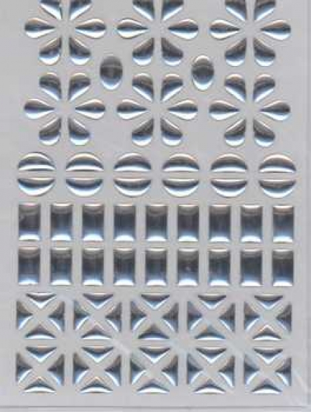 Mosaik-Sticker transparent