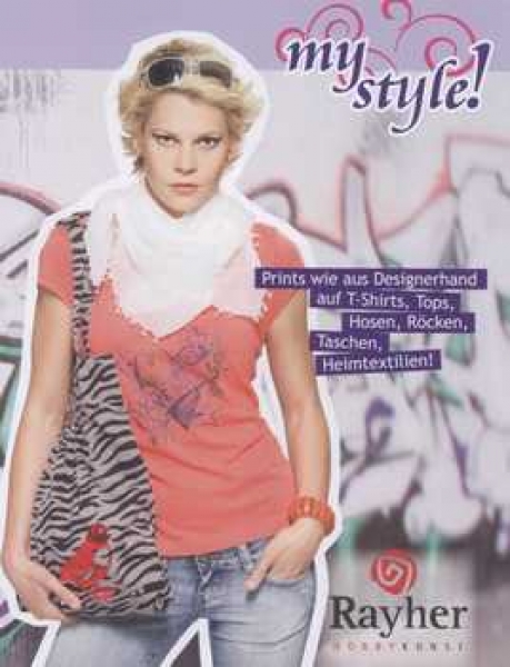 My Style Schablone Rose