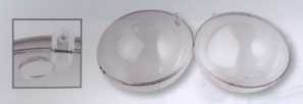 Plexiglaskugel mit Loch