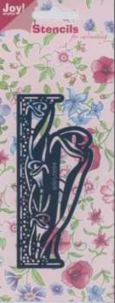 Embossing-Schablone Ecke Calla