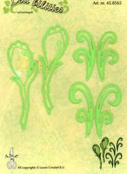 Stanzschablone Blumen