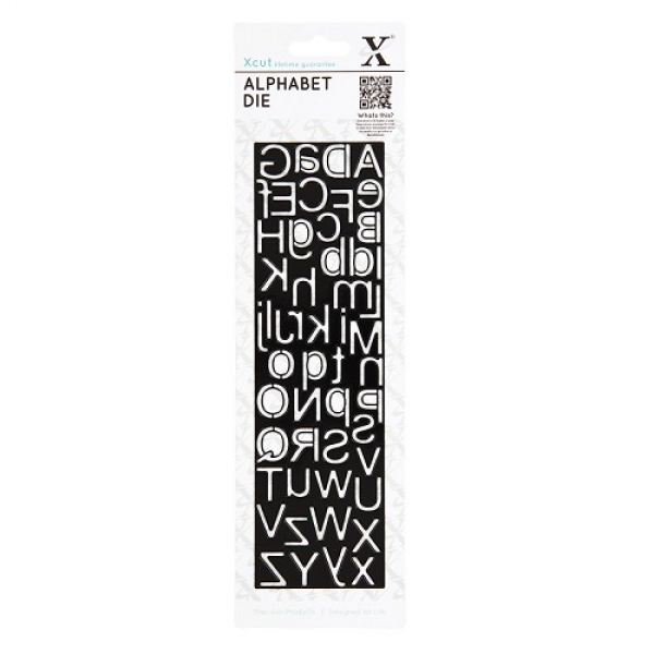 Stanzschablone Alphabet Slimline
