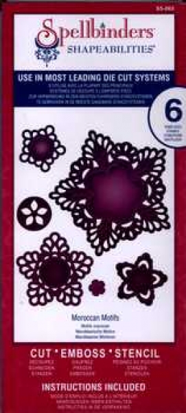 Stanzschablone Moroccan Motifs