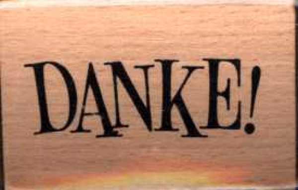 Stempel Danke!