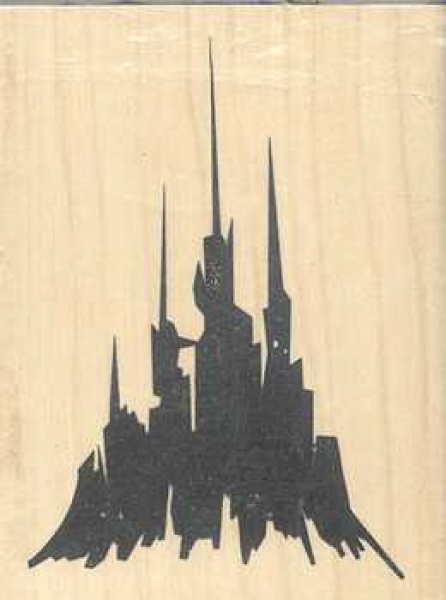 Stempel grosses Schloss (Encaustic)