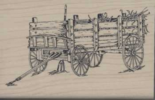 Stempel Heuwagen