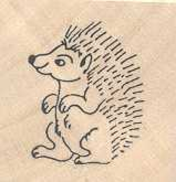 Stempel klein Igel