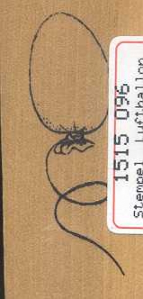 Stempel Luftballon