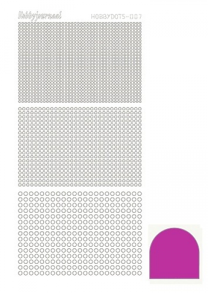 Sticker Hobbydots mirror pink