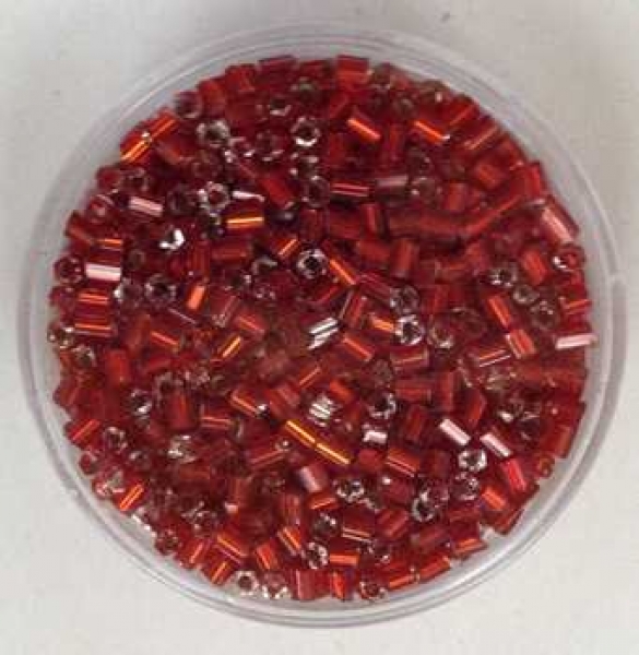 Stiftperlen rot
