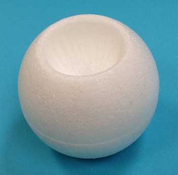 Styropor Kerzenhalter