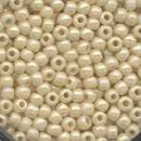 Rocailles beige irisierend