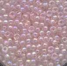 Rocailles zartrosa irisierend