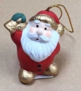 Samichlaus rot-gold, mit Glocke
