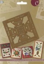 Embossing Stickschablone Weihnachtsbordüren