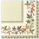 Serviette Blätterrand