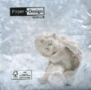 Serviette Engel schlafend