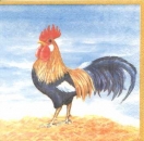 Serviette Hahn