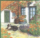 Serviette Hofhund
