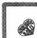 Serviette Scherenschnitte