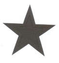 Stanzteil Doppelstern bronce