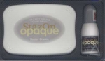 Stempelkissen-Set StazOn Opaque butter cream