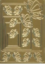 Sticker Schmetterlinge gold
